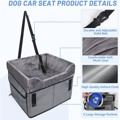 Car pet mats, small dogs, car accessories, dirt proof car seats, portable dog height increasing seats, car dog beds