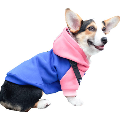 Corgi Dog Clothes Spring and Autumn Thin Small and Medium Dog Hair Shedding Prevention Pet Dog Clothes