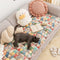 Vintage countryside ins pure cotton cotton Mantou sofa cushion anti slip thickened cat scratch resistant machine washable