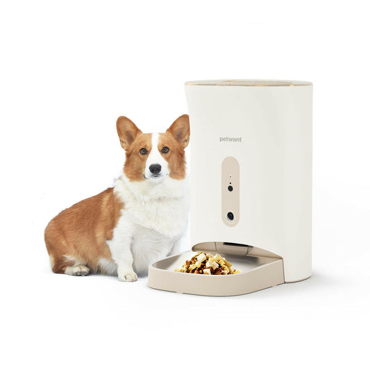 4.5L automatic pet feeder, Paiwang Petwant cross-border hot selling mobile app, video monitoring, intelligent feeding